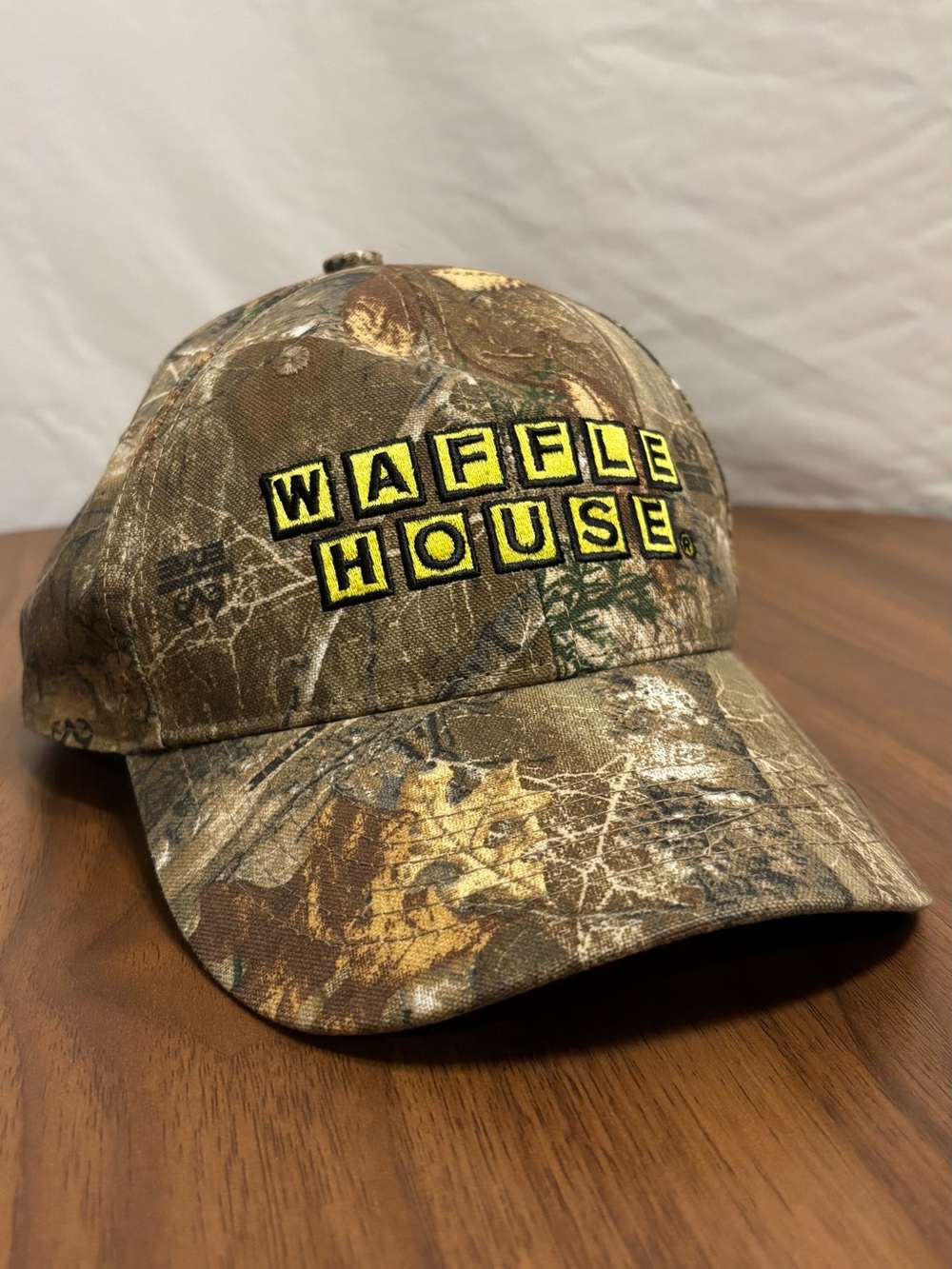 Camouflage Logo Baseball Cap - Brown Camo